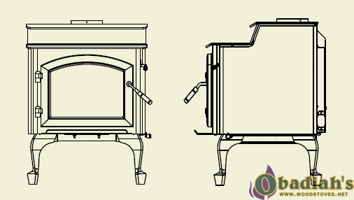 Quadrafire 3100 Step Top Wood Stove - Discontinued — Owner's Manual