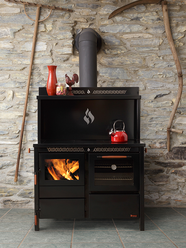 420 / 520 heco Wood and Coal Cookstove 