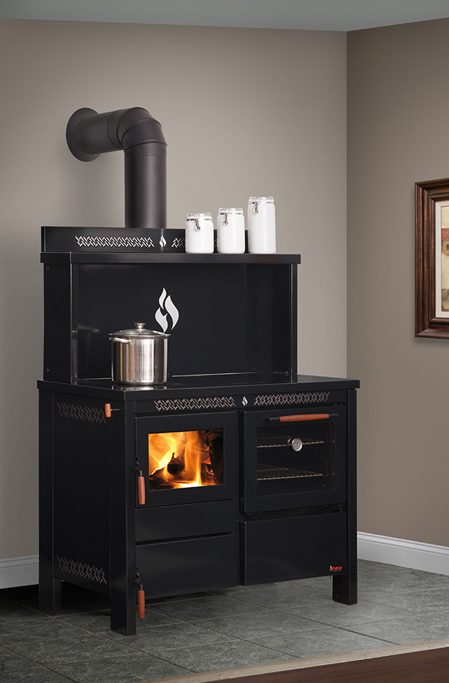 420 / 520 heco Wood and Coal Cookstove