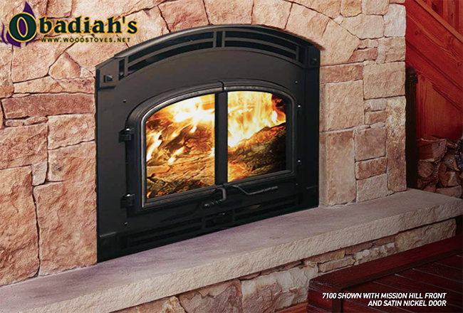 Quadrafire 7100 High Efficiency EPA Zero Clearance Wood Fireplace