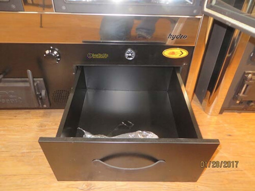 ABC Products Concept 2 Max Hydro Wood Boiler Cookstove with Oven — Safety Label