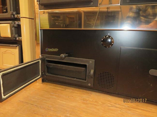 ABC Products Concept 2 Max Hydro Wood Boiler Cookstove with Oven — Safety Label