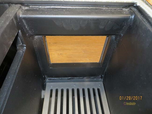 ABC Products Concept 2 Max Hydro Wood Boiler Cookstove with Oven — Safety Label