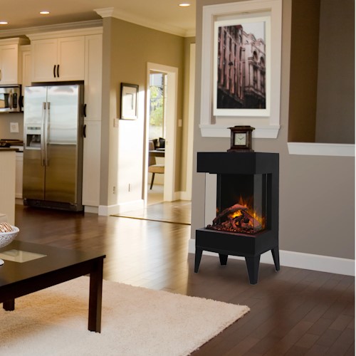 Amantii Cube 2025WM Smart Freestanding Electric Fireplace