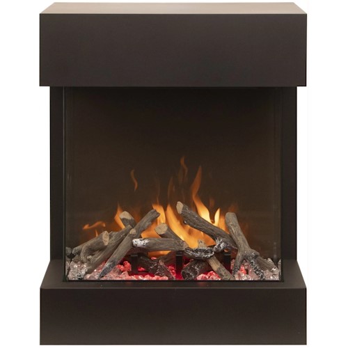 Amantii Cube 2025WM Smart Freestanding Electric Fireplace