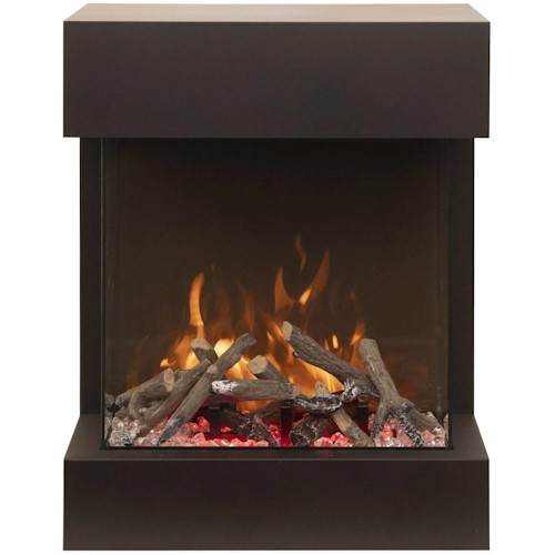 Amantii Cube 2025WM Smart Freestanding Electric Fireplace