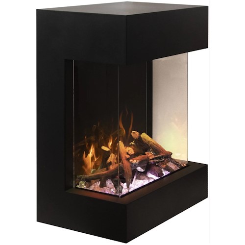 Amantii Cube 2025WM Smart Freestanding Electric Fireplace