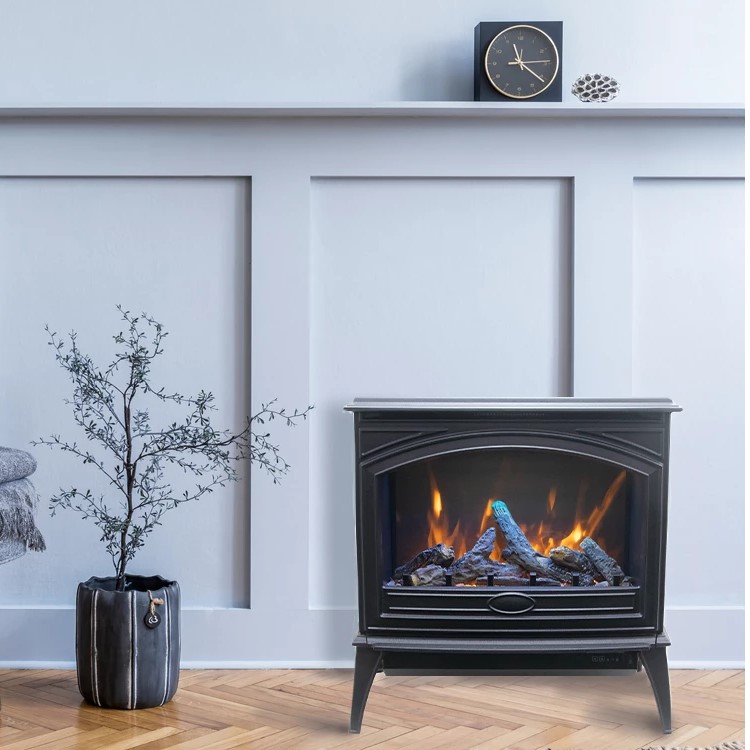 Amantii Lynwood Cast Iron Freestanding Electric Fireplace — Specifications