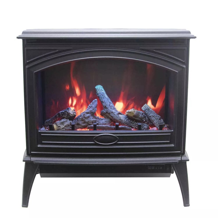 Amantii Lynwood Cast Iron Freestanding Electric Fireplace — Specifications