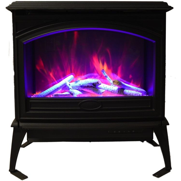 Amantii Lynwood Cast Iron Freestanding Electric Fireplace — Specifications