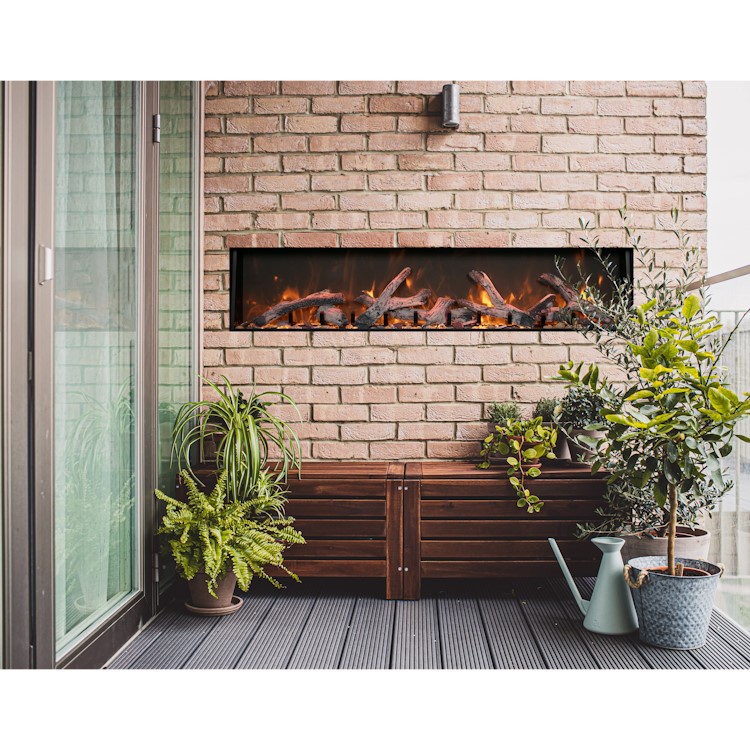 Amantii Panorama BI Deep Xtra Tall Smart Electric Fireplace