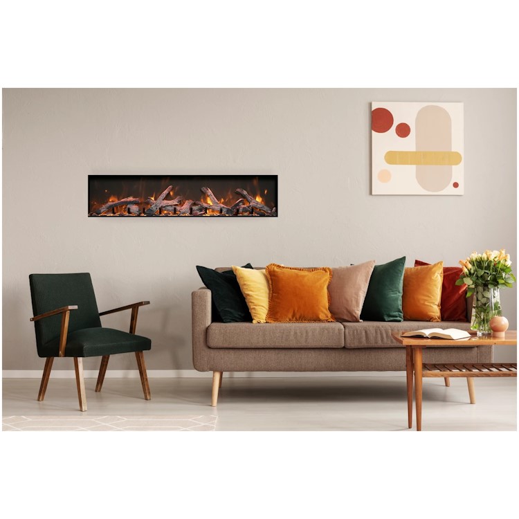 Amantii Panorama BI Deep Xtra Tall Smart Electric Fireplace
