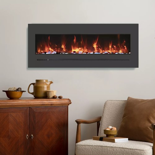 Amantii Wall Mount Linear Electric Fireplace