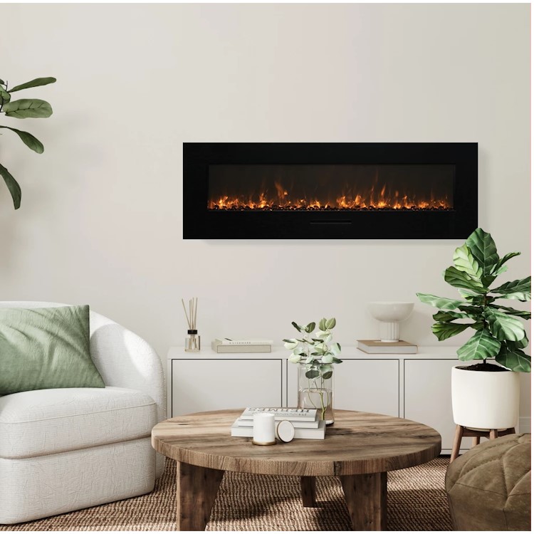 Amantii Wall Mount Smart Electric Fireplace — Specifications