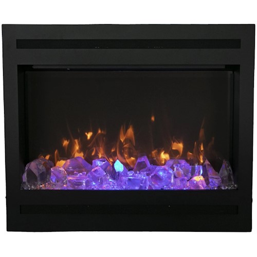 Amantii ZECL 3228 STL Zero Clearance Electric Fireplace