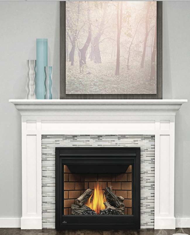 Napoleon Ascent GX36NTR Direct Vent Gas Fireplace — Specifications