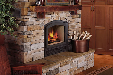 Villa Vista� Lennox Wood Burning Fireplace