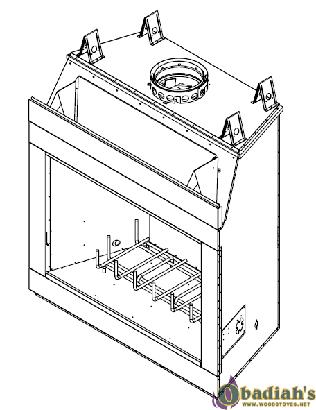 Monessen Biltmore SB100 Wood Fireplace - Discontinued — Specifications