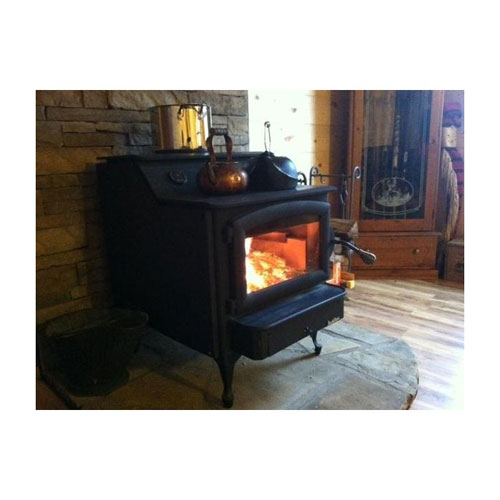 Model 261 Buck Non-Catalytic Wood Burning Stove - in Home