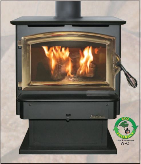 Buck Traditional Series Wood Stove - Gold