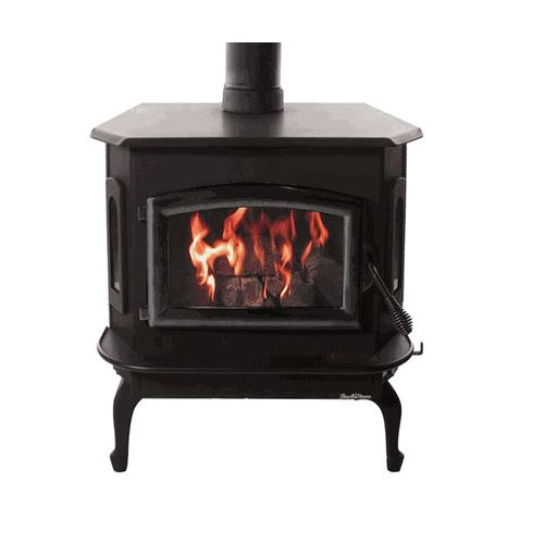 Buck Bay Model 81 Non Catalyic - Freestanding w. Black Door