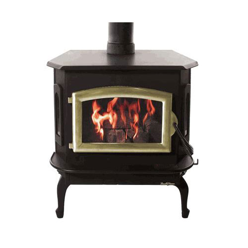 Buck Bay Model 81 Non Catalyic - Freestanding w. Gold Door