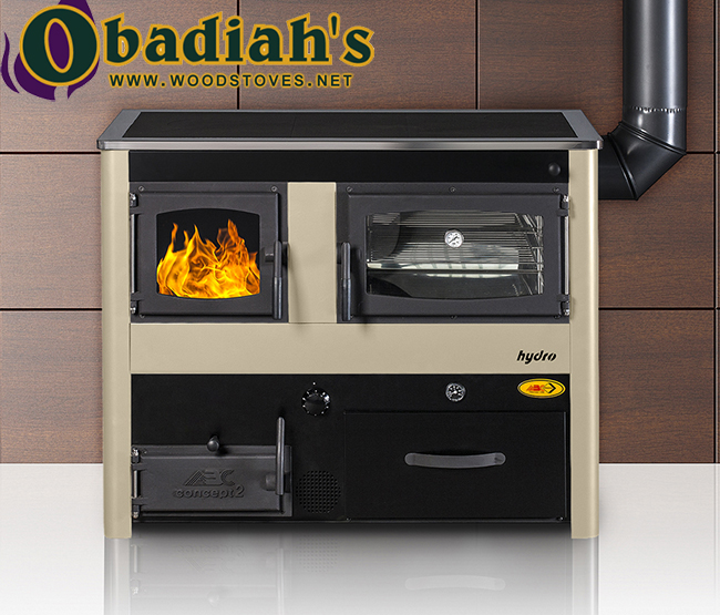 Hydro Max Wood Fired Oven with Boiler in Beige