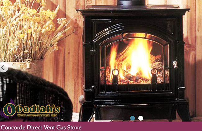 Majestic Dutchwest Concorde Direct Vent Cast Iron EPA Gas Stove