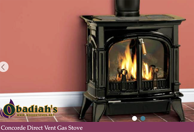 Majestic Dutchwest Concorde Direct Vent Cast Iron EPA Gas Stove