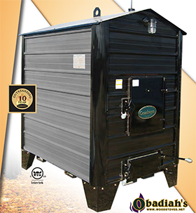 Cozeburn Shaker Grate 250G / 450G Outdoor Coal Boiler