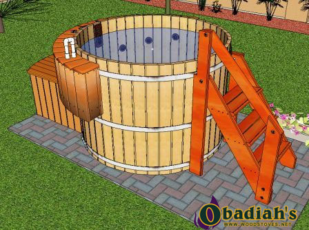 Northern Lights Deep Therapy Cedar Hot Tub