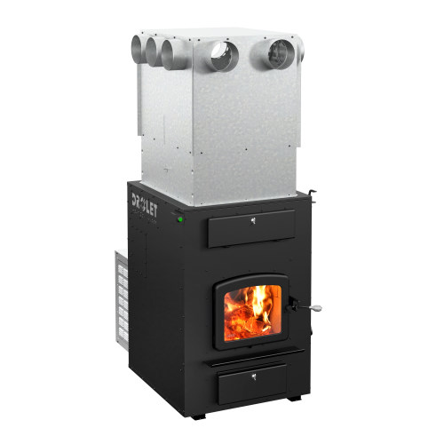 Drolet Heat Commander Wood Furnace - Not Available — Quick Start Guide