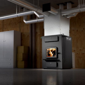 Drolet Heat Commander Wood Furnace - Not Available — Quick Start Guide