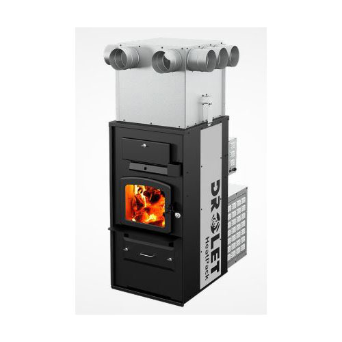 Drolet-HeatPack-Wood-Furnace-Left