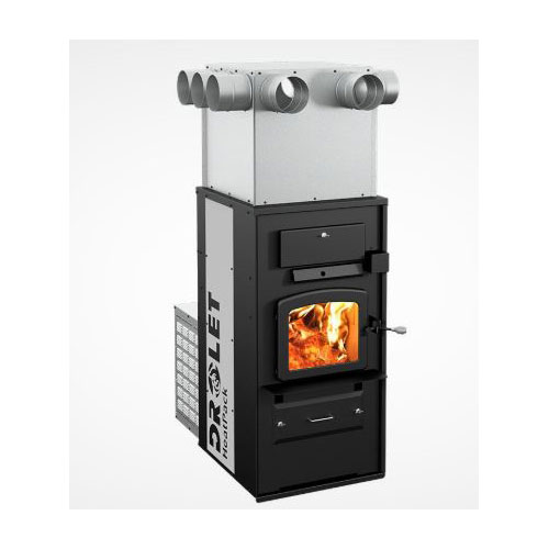 Drolet-HeatPack-Wood-Furnace-Right