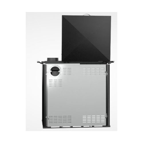Drolet-Outback-Chef-Wood-Cookstove-Back