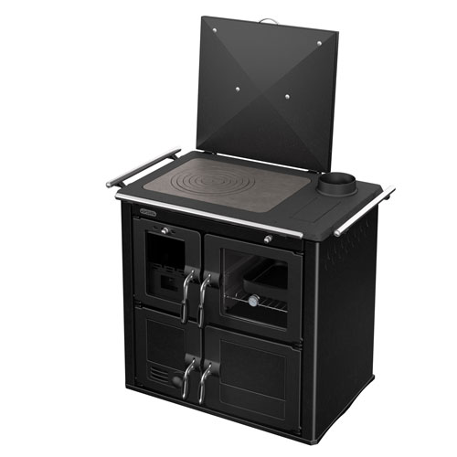 Drolet-Outback-Chef-Wood-Cookstove-Facing-Left