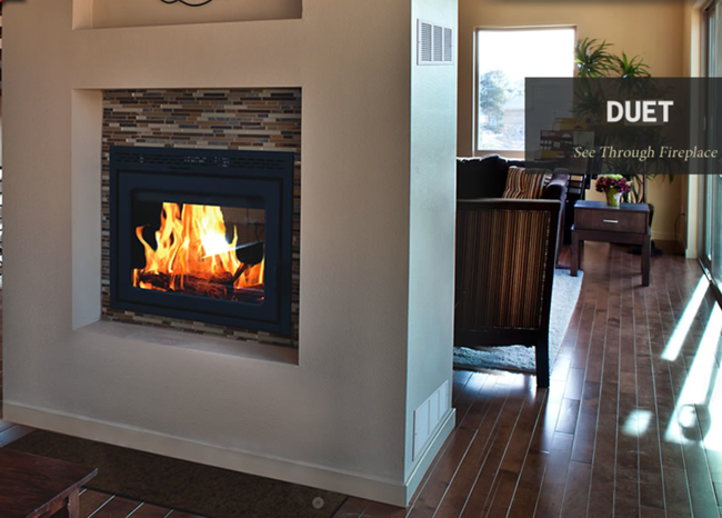 Supreme Duet See-Thru Fireplace - Discontinued — Brochure
