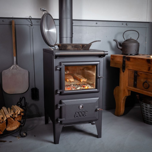 Esse Bakeheart Wood Cookstove — Diagram
