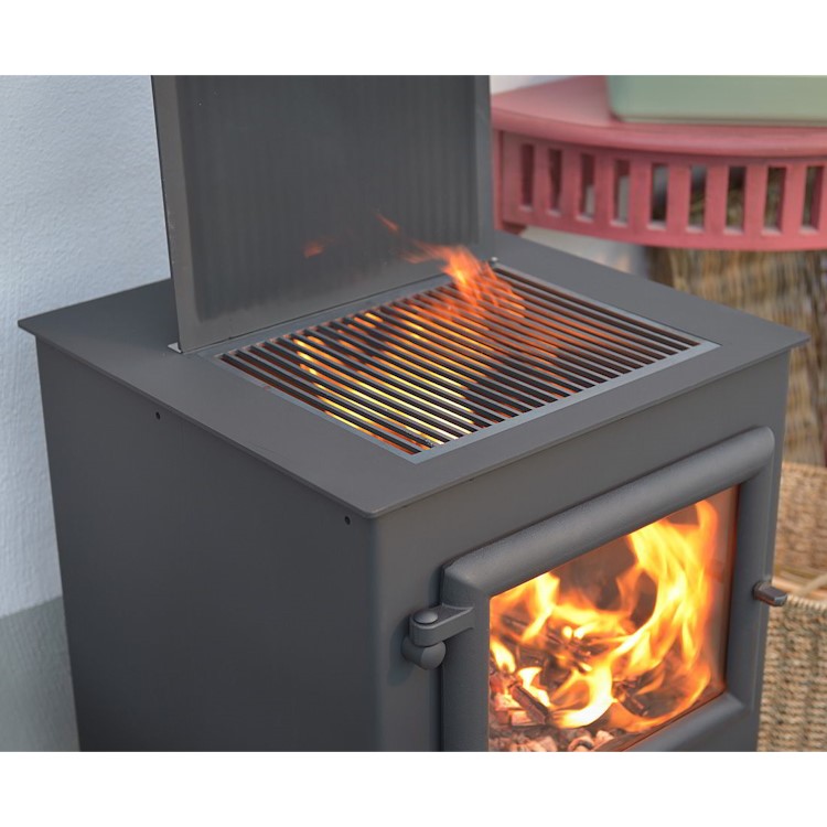 Esse Garden Outdoor Wood Stove with Cooking Surface — Manual