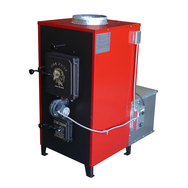 Fire Chief Indoor Wood Furnaces - Discontinued — Brochure