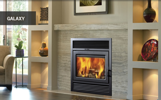 Supreme Galaxy Wood Fireplace - Discontinued — Brochure