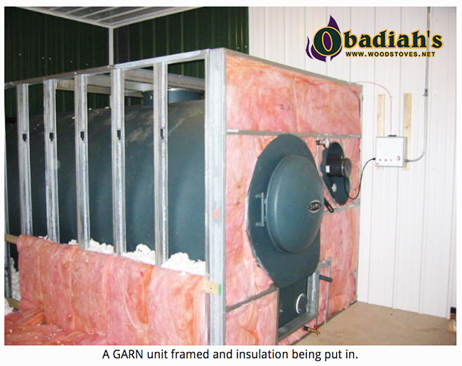 Garn 3200 Hydronic Gasification Commercial Wood Boiler