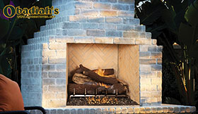 Astria Grand Meridian Zero Clearance Outdoor Wood Fireplace