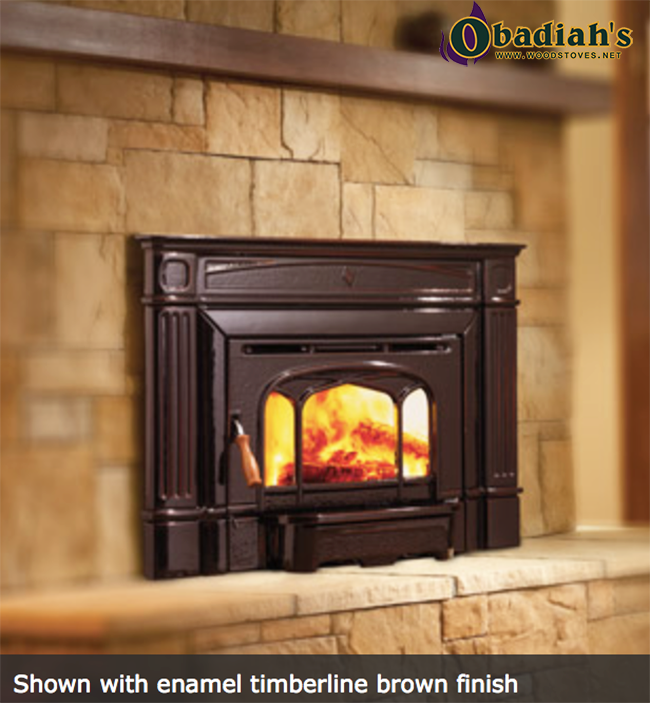 Regency Hampton HI200 EPA Wood Insert Brown Enamel Finish