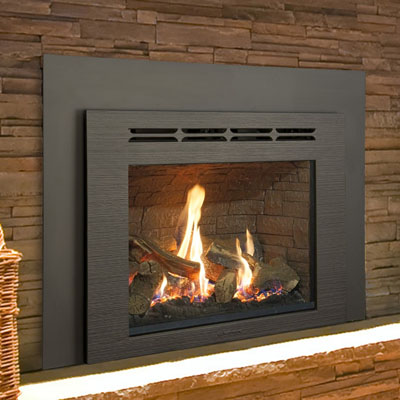 Hearthstone 8860 Gas Insert In Black Matte With Black Matte