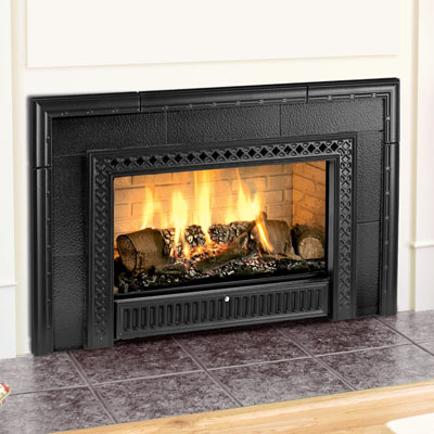 Hearthstone 8890 Gas Insert In Black Matte With Black Matte