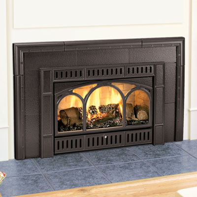 Hearthstone 8890 Gas Insert In Black Matte With Black Matte
