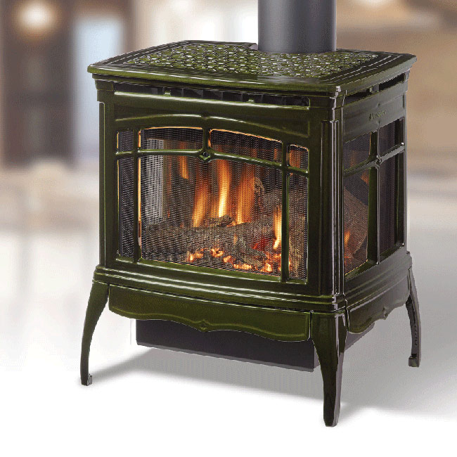 Hearthstone Bristol DX 8763 Gas Stove — Manual