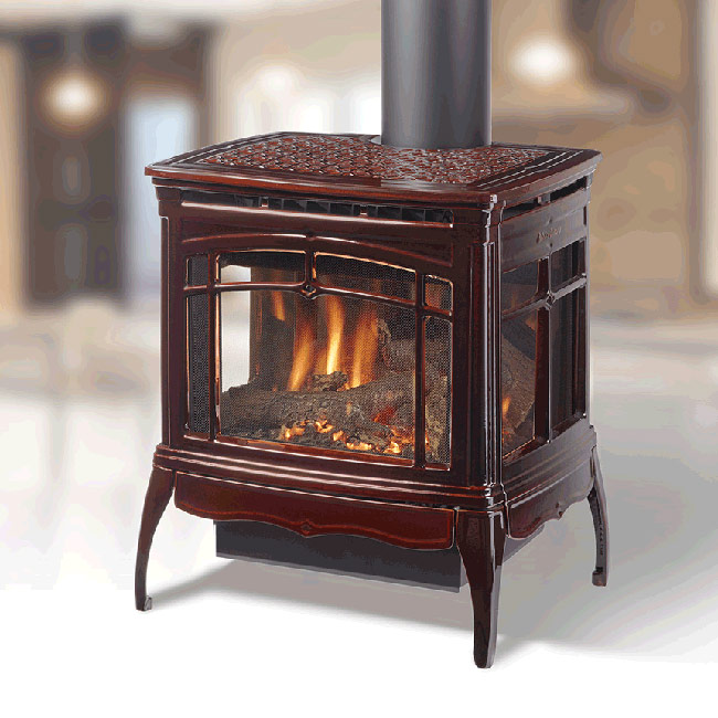 Hearthstone Bristol DX 8763 Gas Stove — Manual